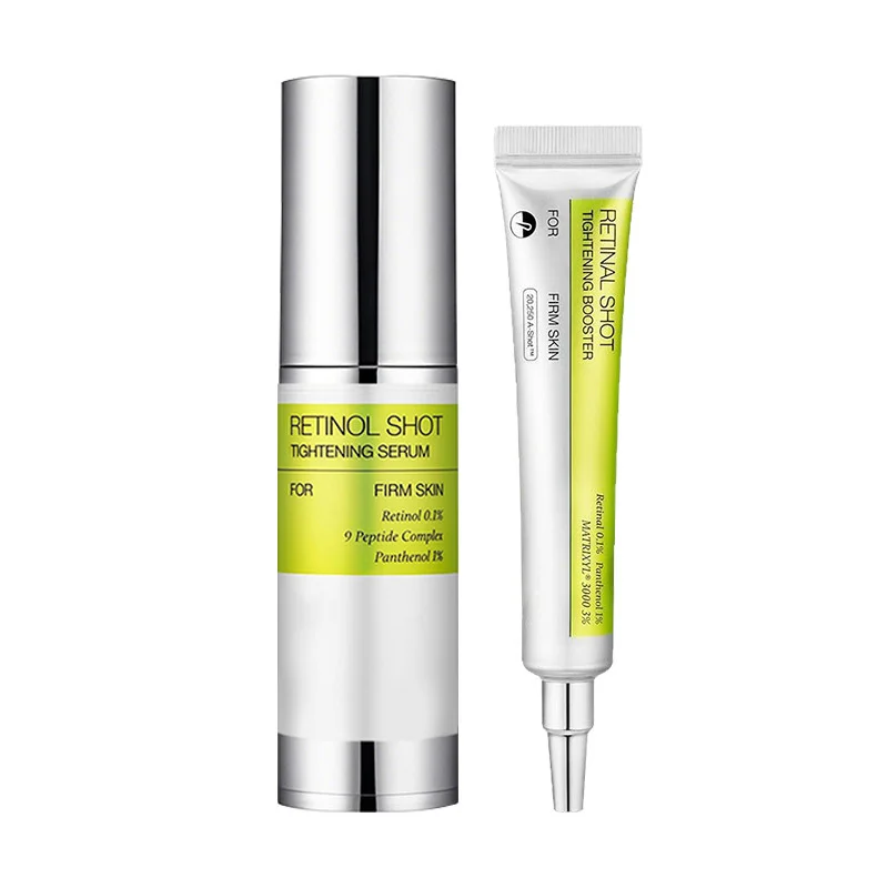 Retinol Peptide Eye Serum Set  - đánh giá và giá Korean Skincare Routine