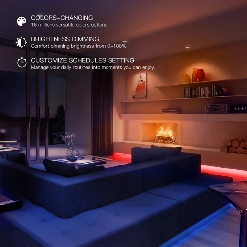 Yeelight Aurora Smart 2M Light - đánh giá và giá Yeelight Light Lightstrip