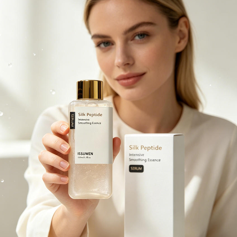 Silk Peptide Intensive Smoothi - đánh giá và giá Essence Serum Toner