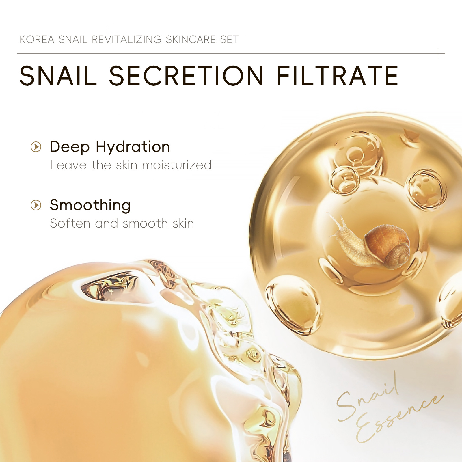 5pcs Boxed Korea Snail Skin Ca - đánh giá và giá Essence Serum Toner
